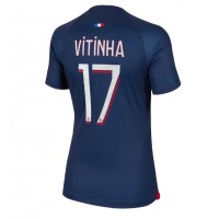 Zenski Nogometni Dres Paris Saint-Germain Vitinha Ferreira #17 Domaci 2023-24 Kratak Rukav